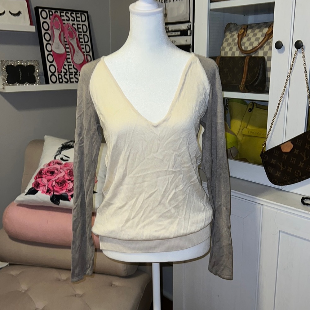 Rare Longchamp Sweater Top 52% Silk